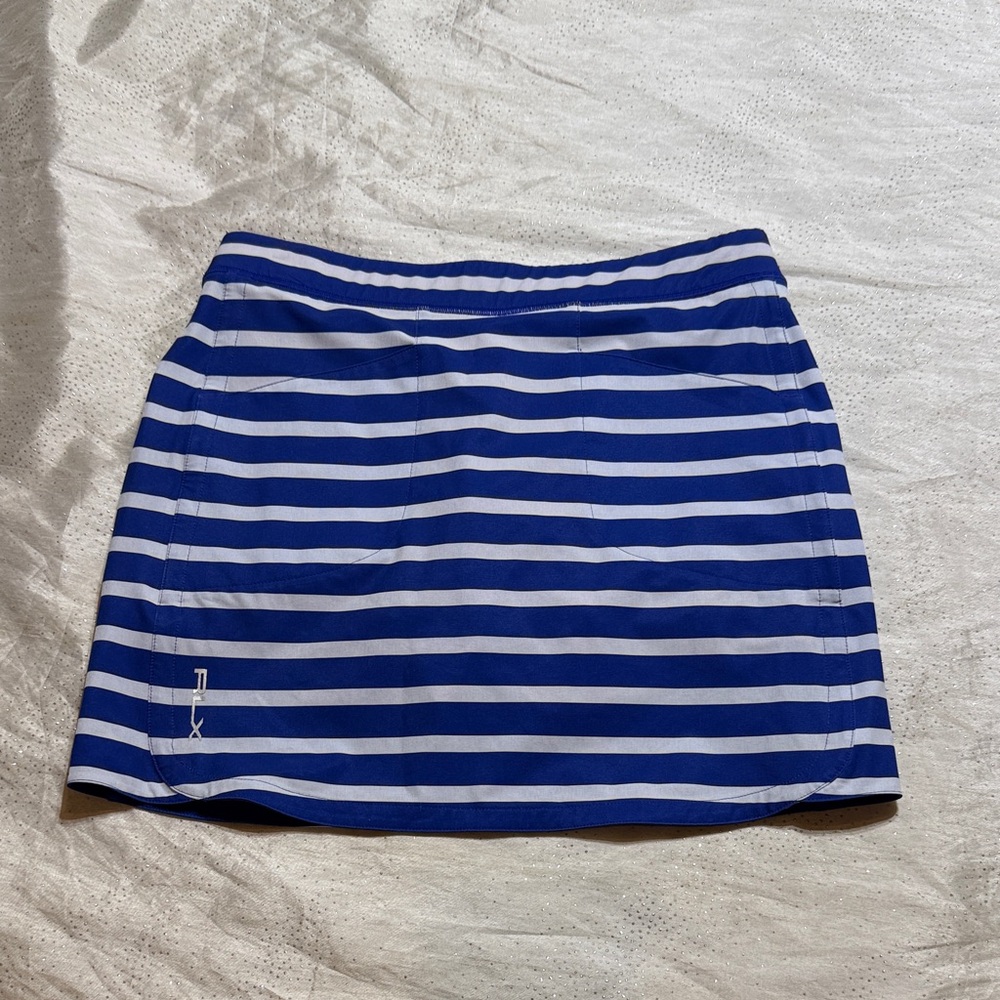 RLX Ralph Lauren Blue and White Striped teens  Skirt size XL